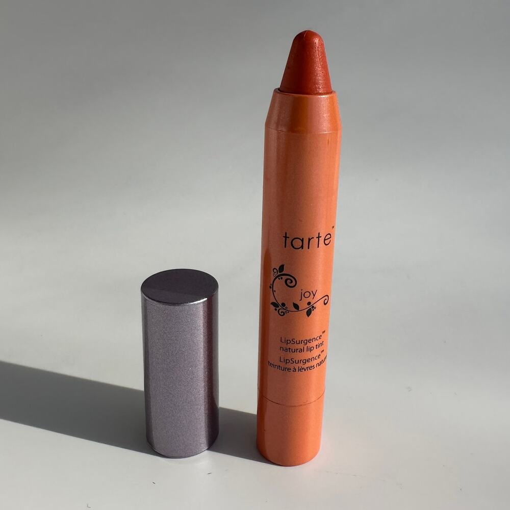 Tarte LipSurgence Natural Lip Tint Joy Light Peach Lipstick Balm 4 x 3g 0.1 oz - Picture 9 of 15